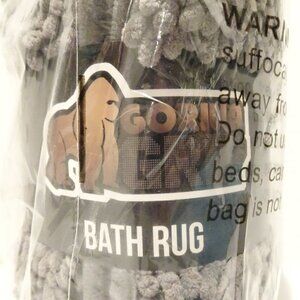 Gorilla Grip Soft Absorbent Plush Bath Rug Mat 30x20 Microfiber Dries Quickly